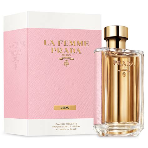 prada la femme pink bottle|Prada la femme la eau.